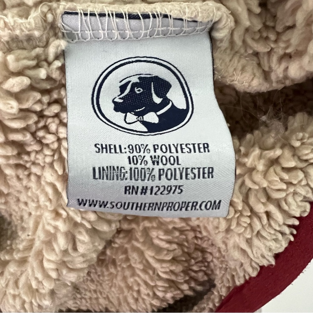 southern proper | duck call Sherpa lined pullover medium - Picture 5 of 7